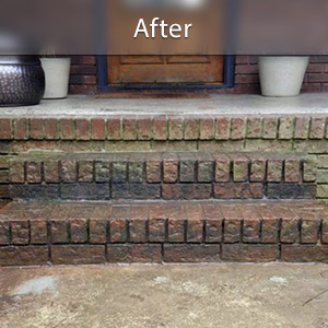 Sinking stairs repaired with PolyLevel® Harrisburg